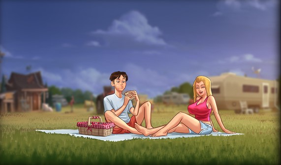 Romance de la saga de verano con Roxxy