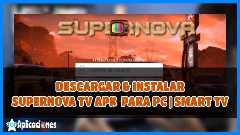 Descargar Supernova TV APK para PC y Smart TV