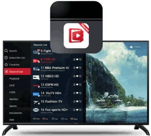 TV latina para caja de TV