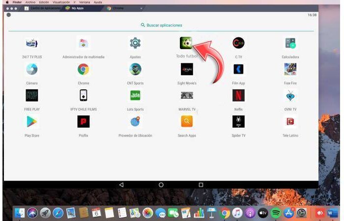 Todas las apk de fútbol para Windows