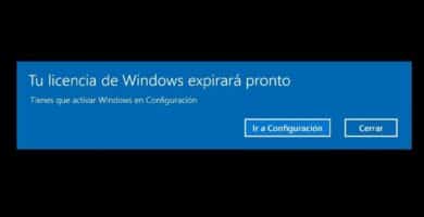 Tu Licencia de Windows Espirara Pronto