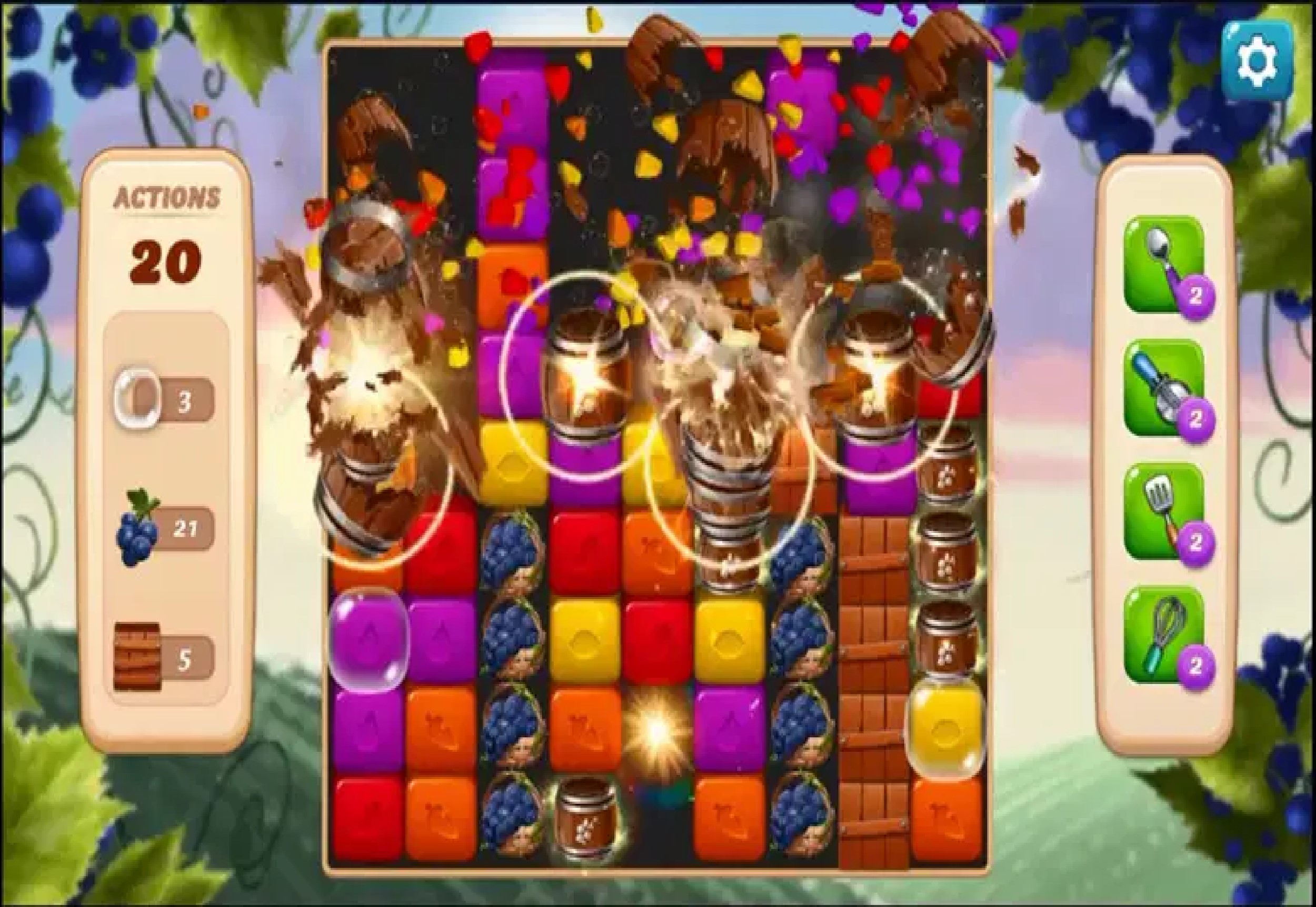 Valle del viñedo apk