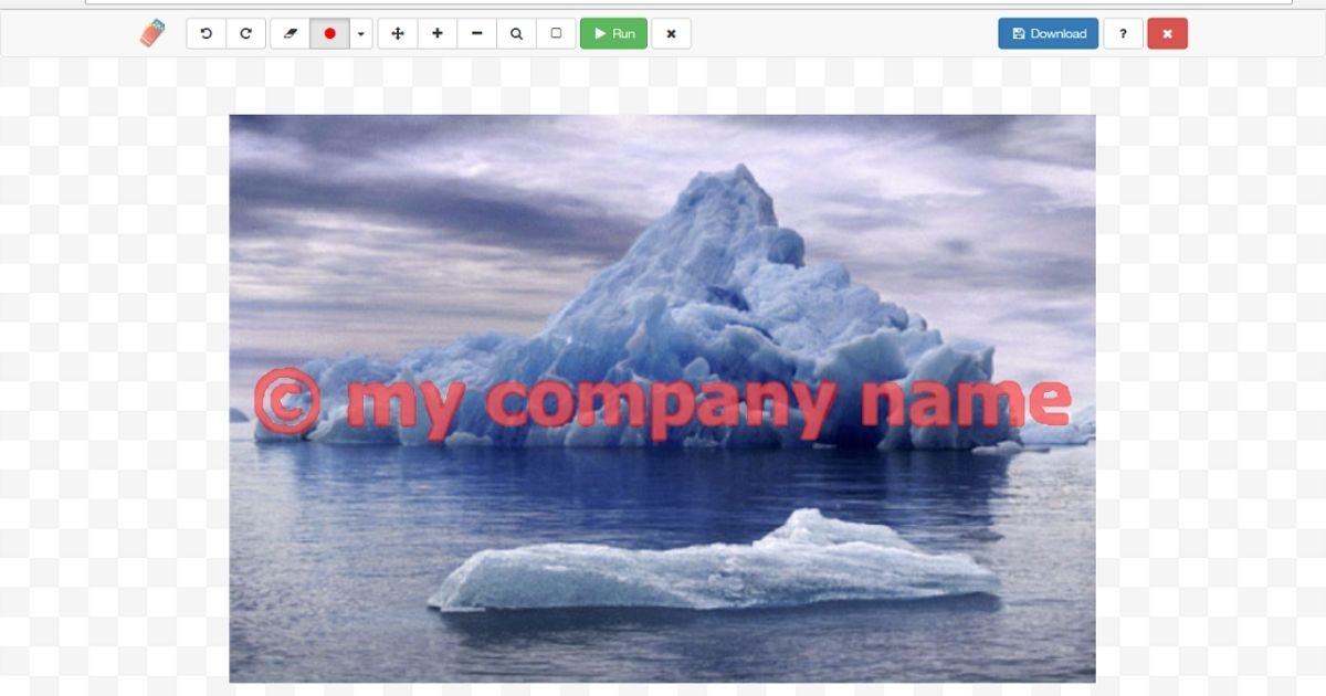 Eliminar la marca de agua de una imagen