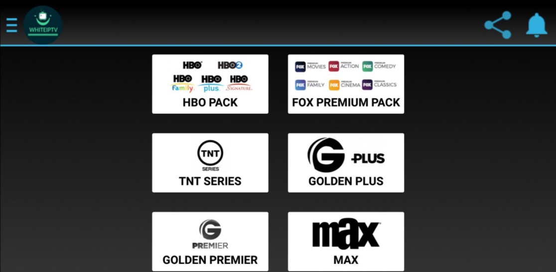 WhiteIPTV (MapacheTV) 9.7 para Android y Smart TV