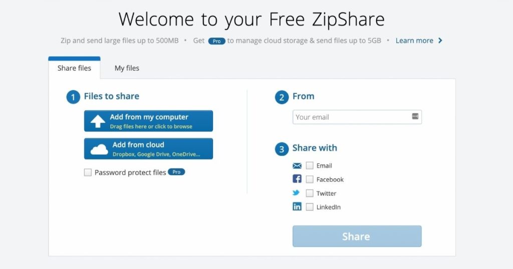 compartir código postal