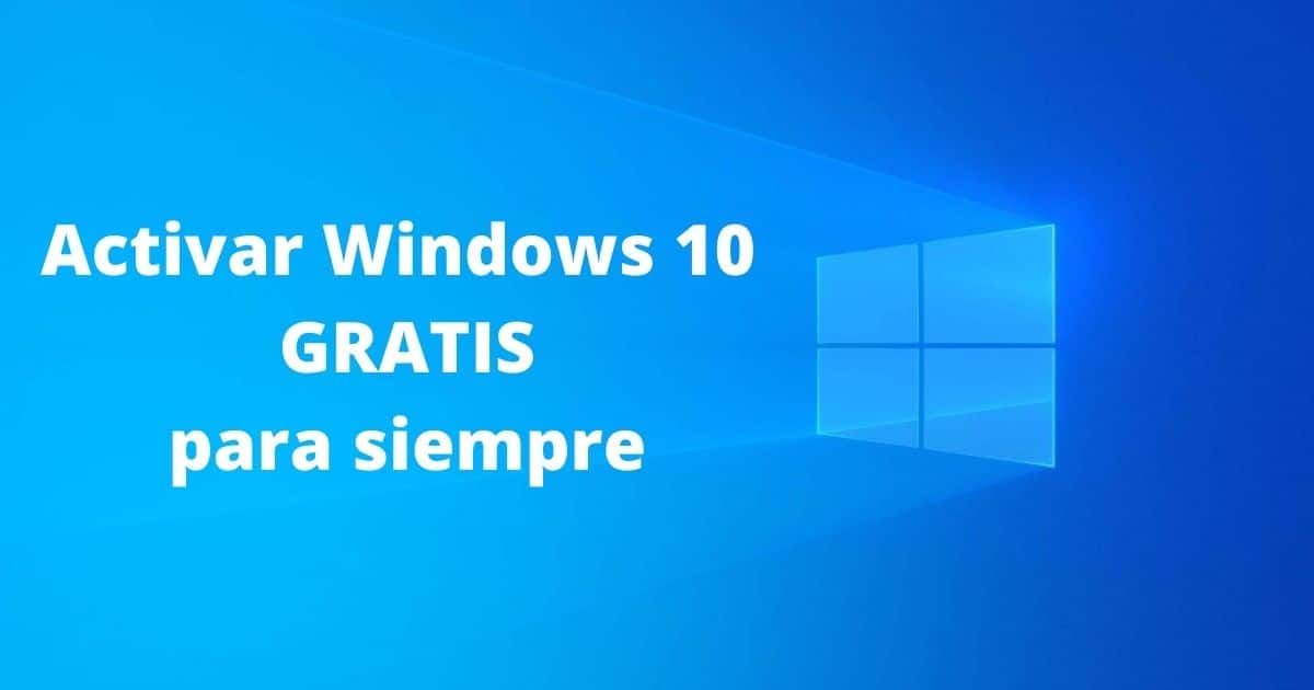 activar windows 10 para siempre