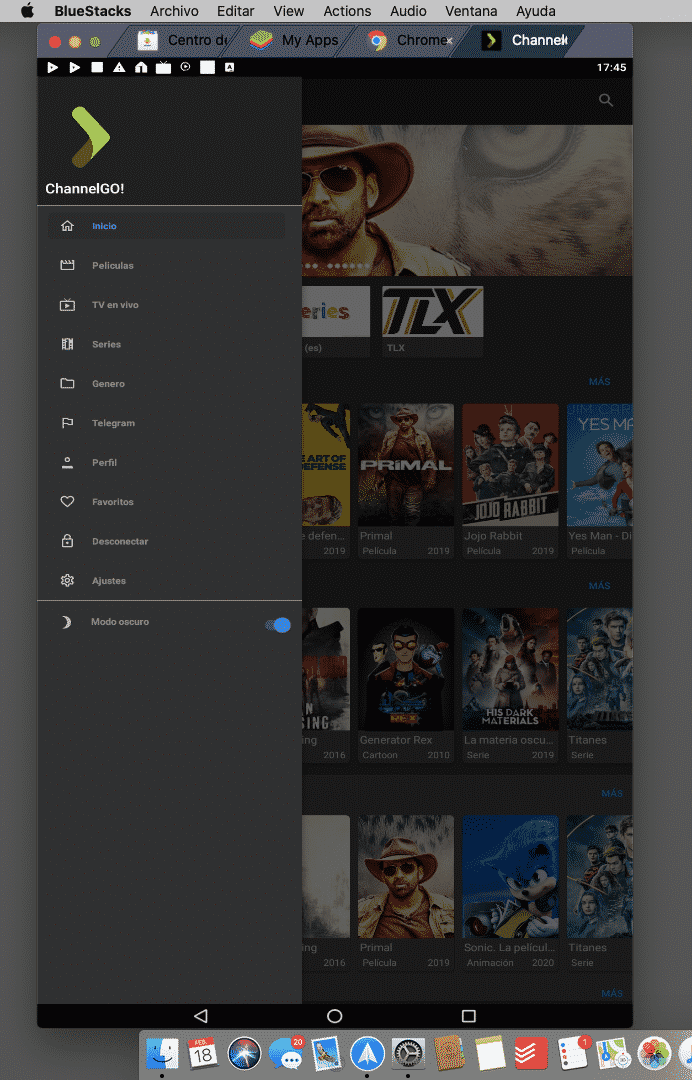 Canal ¡Adelante! para computadora