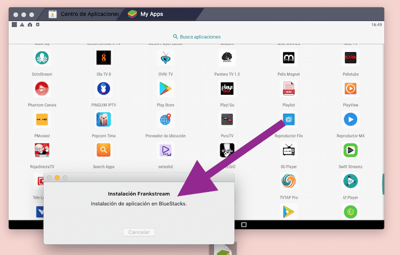 Frankstream APK para Windows