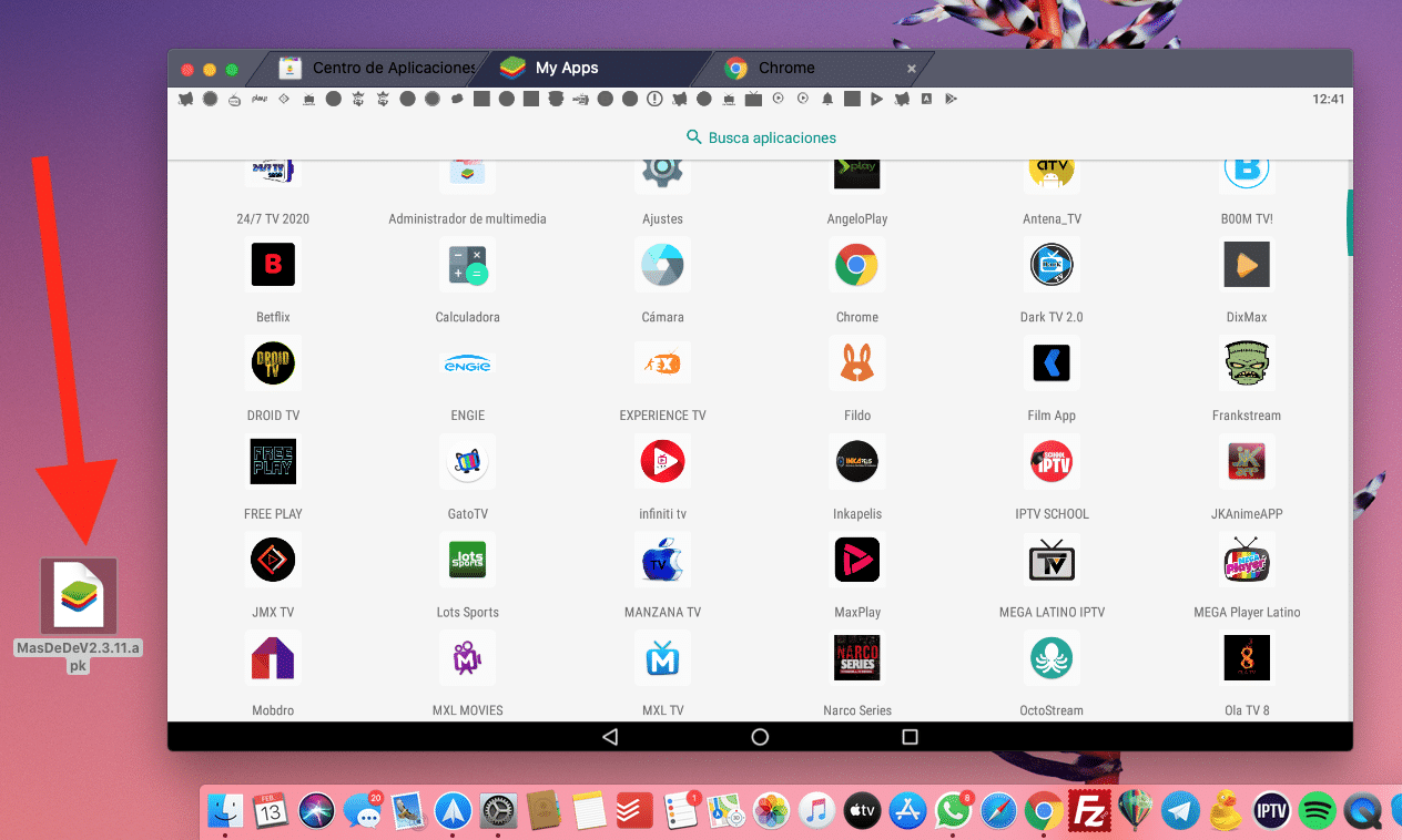 Aplicación Masdede para PC