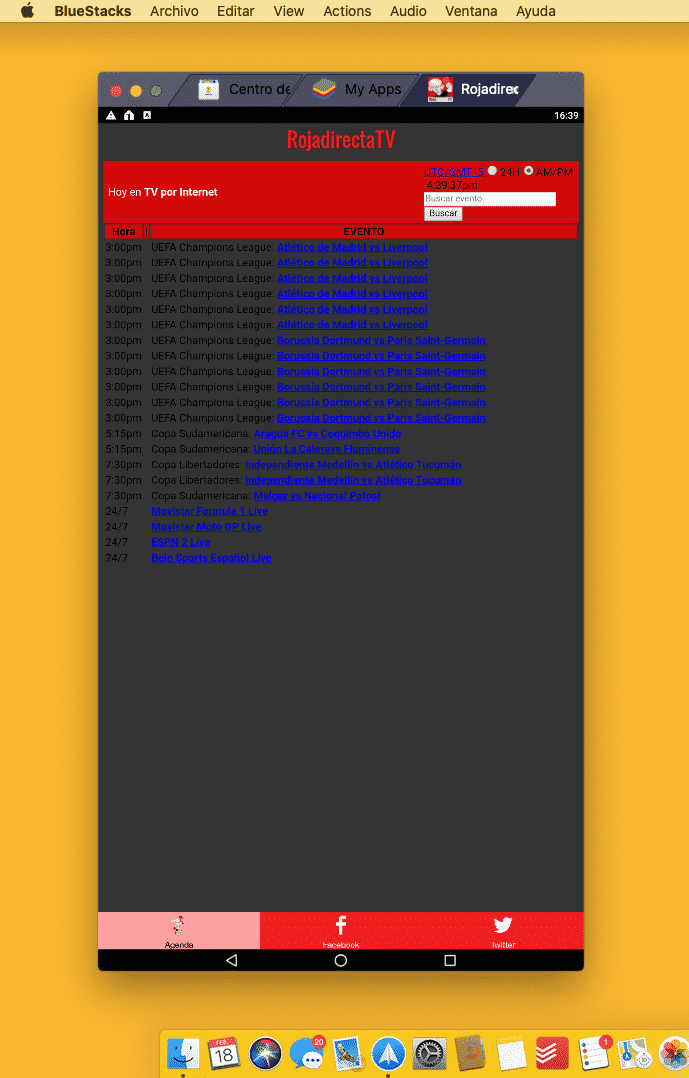 Aplicación Direct Red para computadoras
