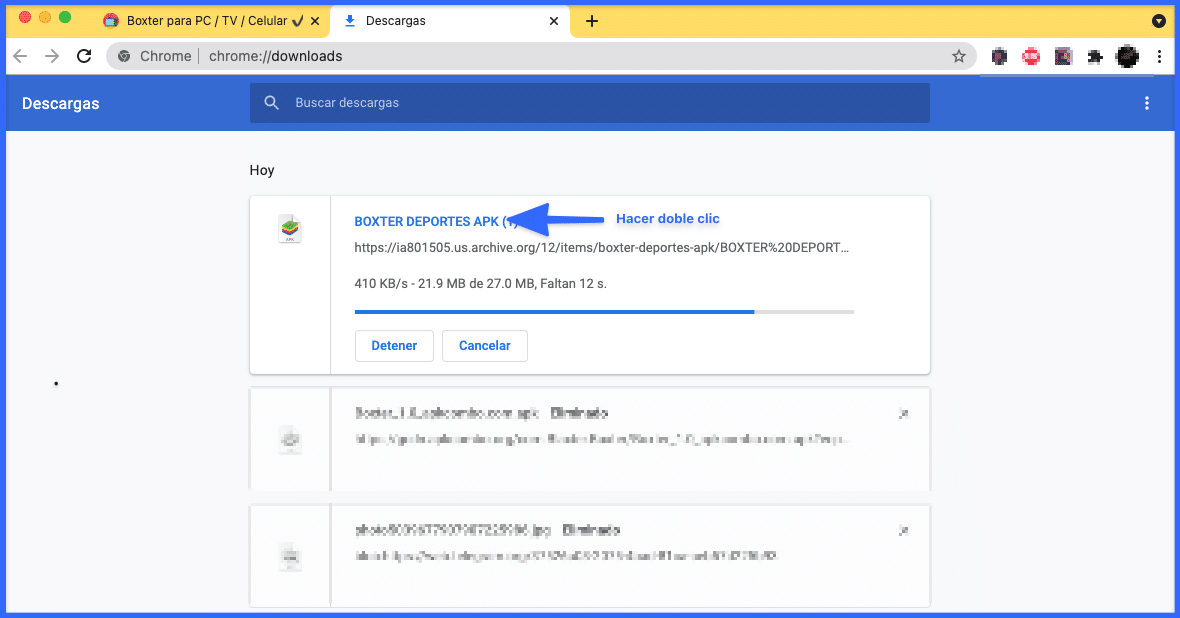 Boxter PC, Boxter Smart TV, Lista de Boxter gratis