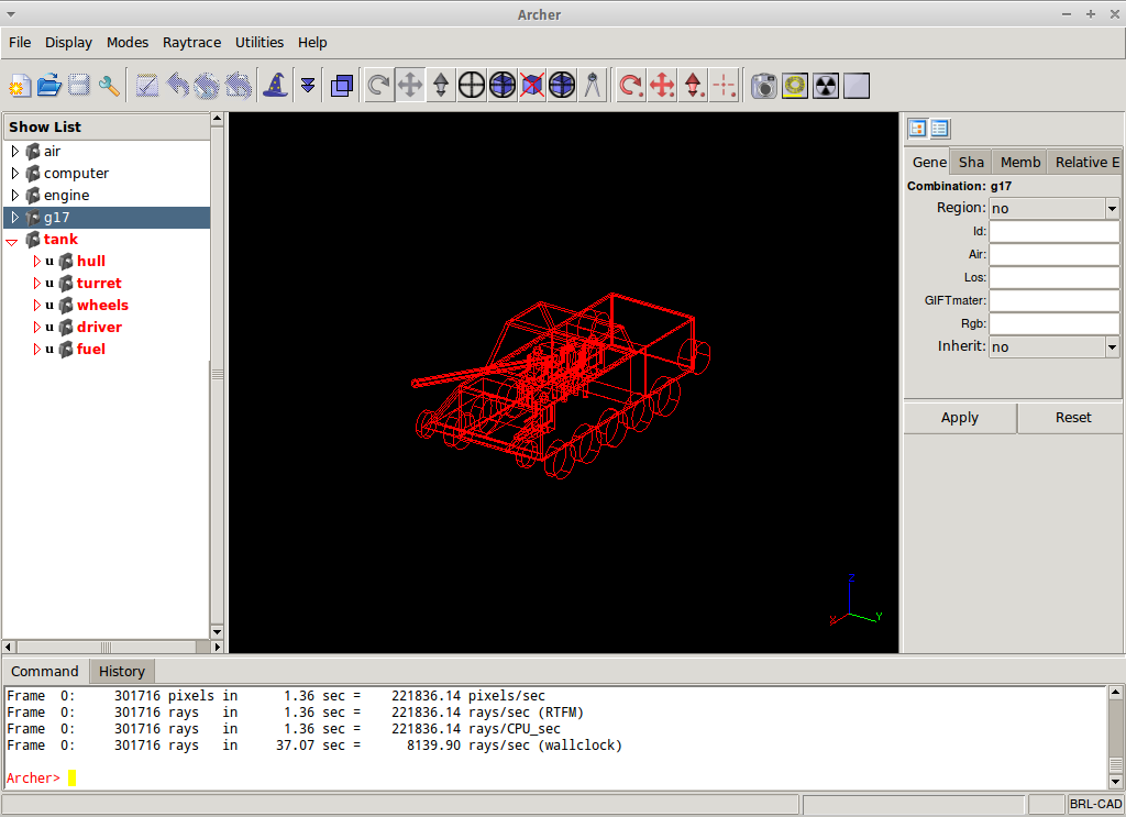 BRL CAD alternativo AutoCAD