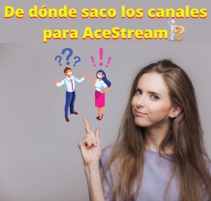 Lista de canales para acestream