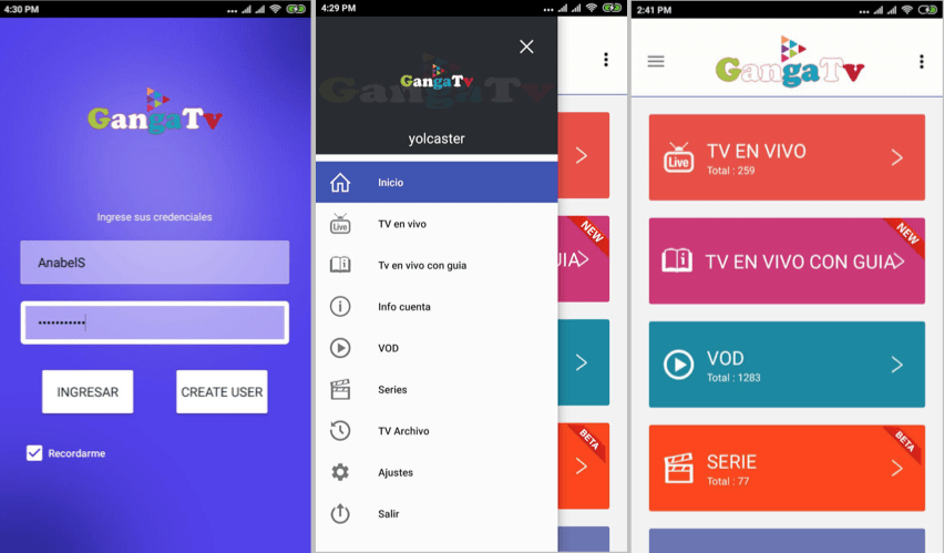 Cómo crear una contraseña de usuario para ganga tv box apk la aplicación de android gratis
