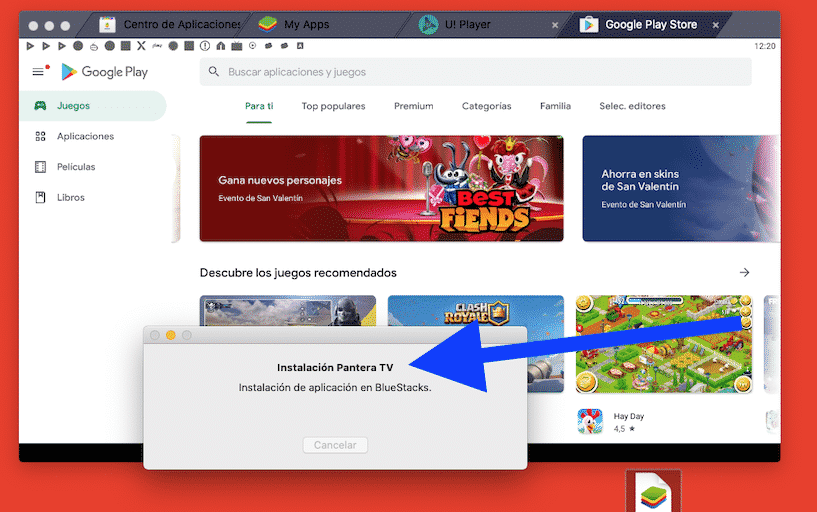 Cómo descargar Pantera TV para PC