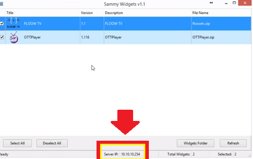 Cómo instalar Flow TV en Smart TV con Sammy Widget