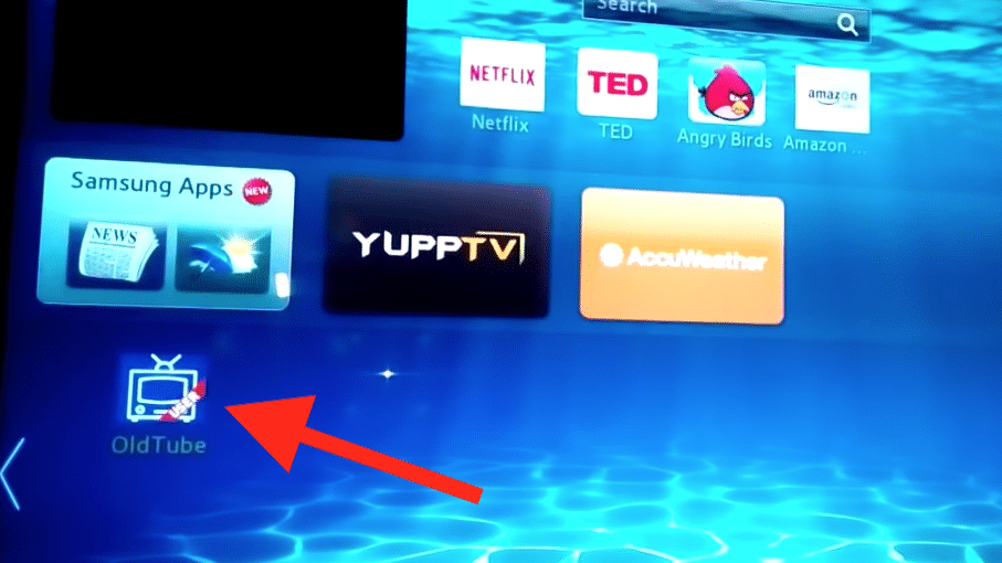 Cómo instalar Oldtube en un televisor inteligente Samsung