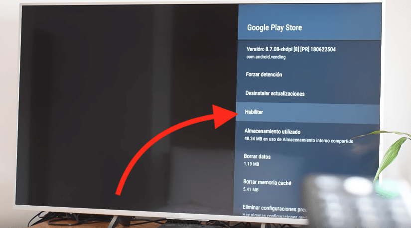 Cómo instalar Sony Bravia Play Store