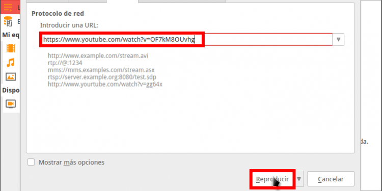 como reproducir videos de youtube en VCL