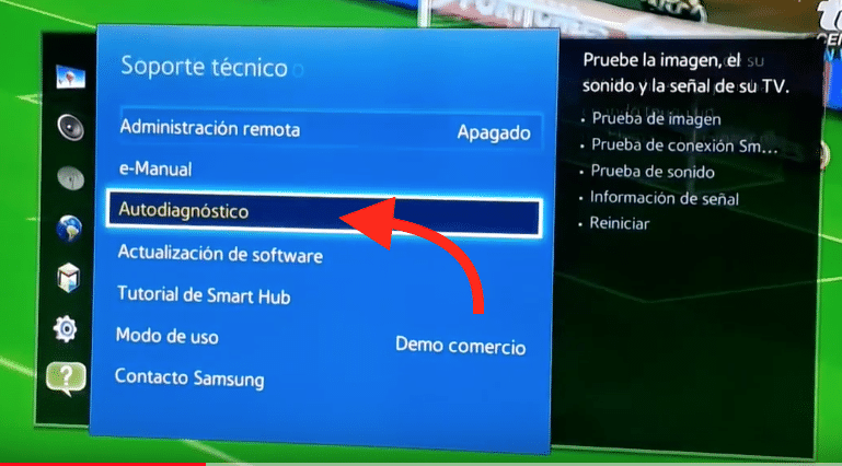 como resetear tv samsung