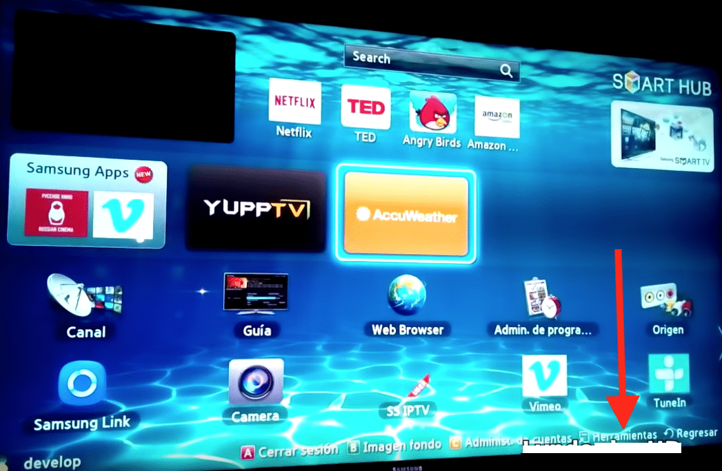 Cómo reinstalar YouTube en Smart TV