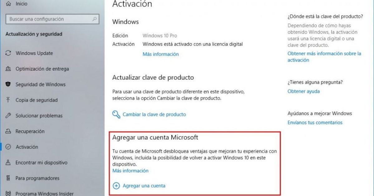 con cuenta microsoft
