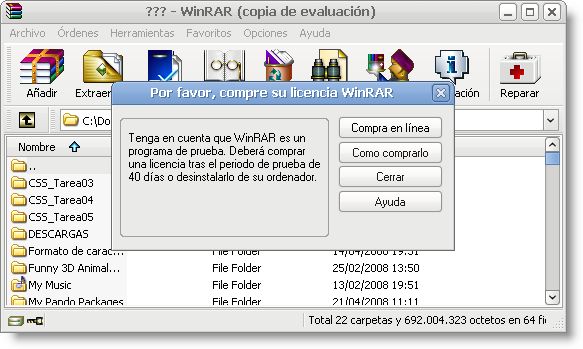 copia de evaluacion WinRar