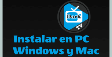 dark tv para windows