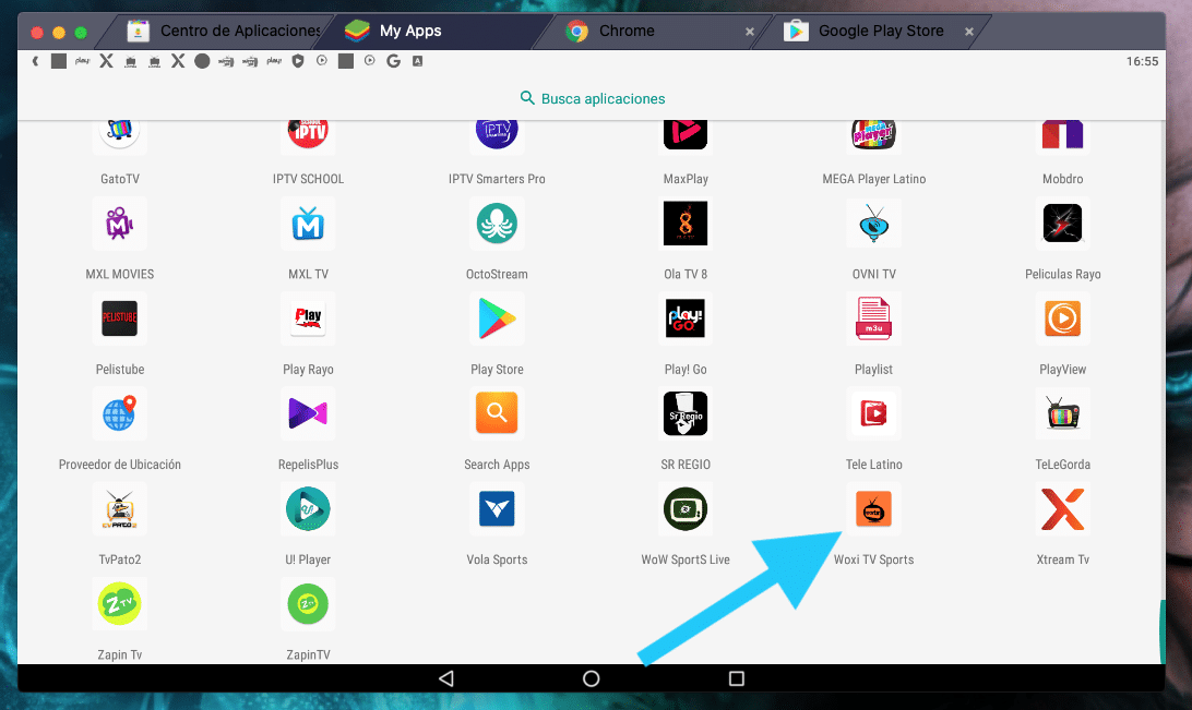 Descargar Woxi TV Sports para Windows