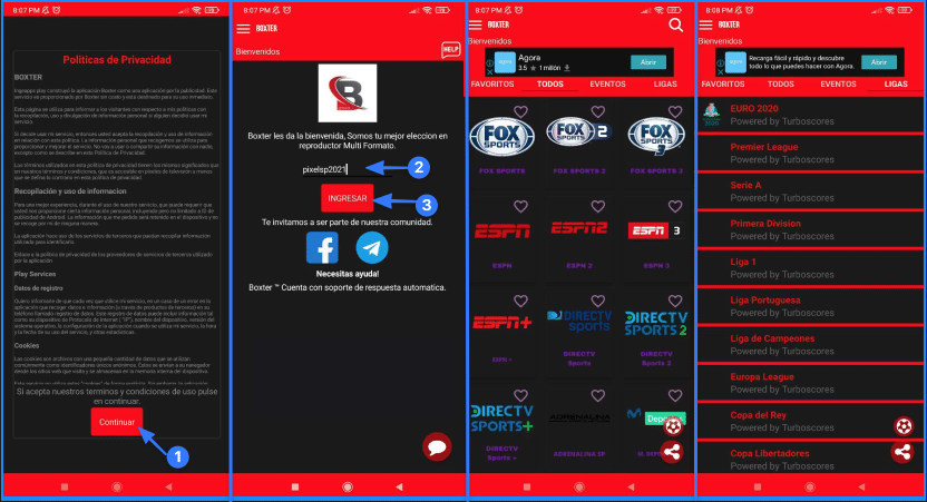 Descargar Boxter Android APK 2021