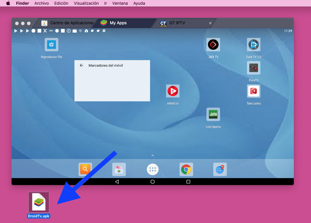 Cómo descargar Droid TV para PC Windows Mac