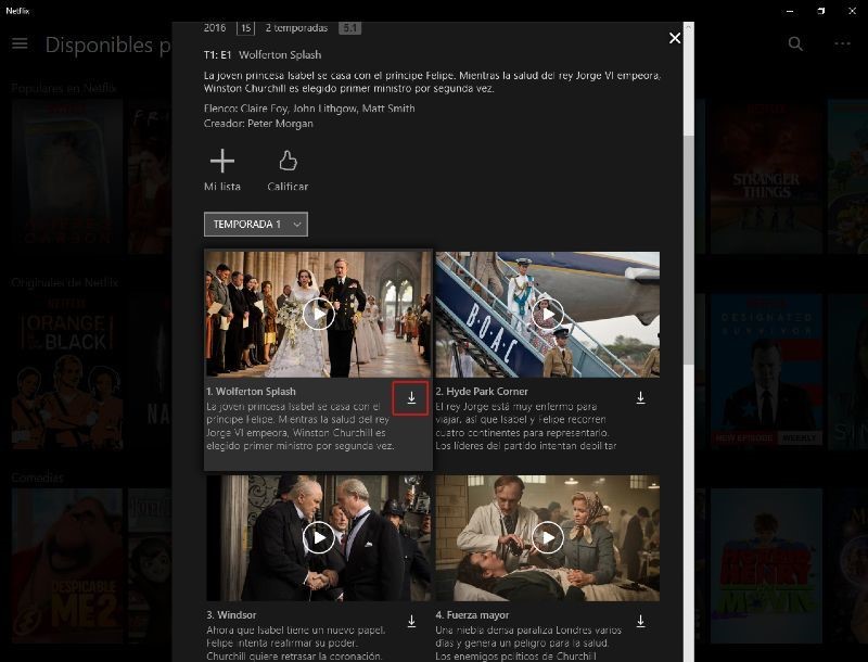 Descargar películas de Netflix Descargar películas de Netflix