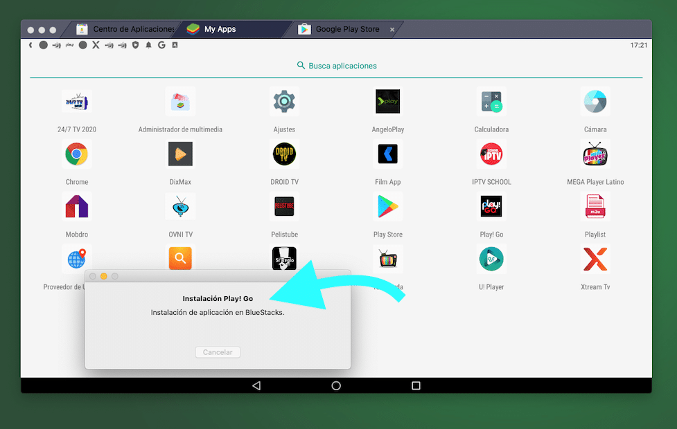 Cómo descargar Play Go en Mac