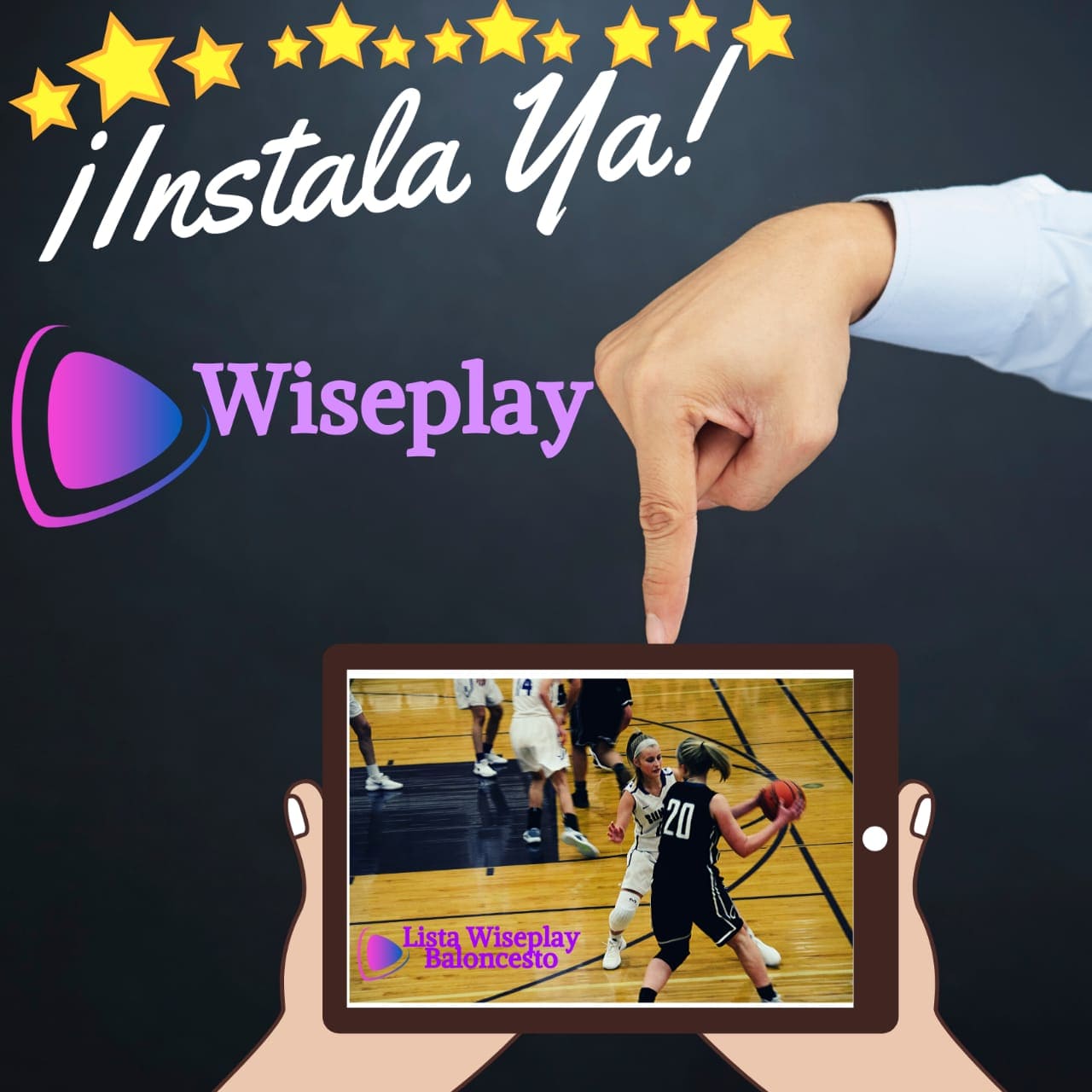 descargar wiseplay listas baloncesto actualizadas