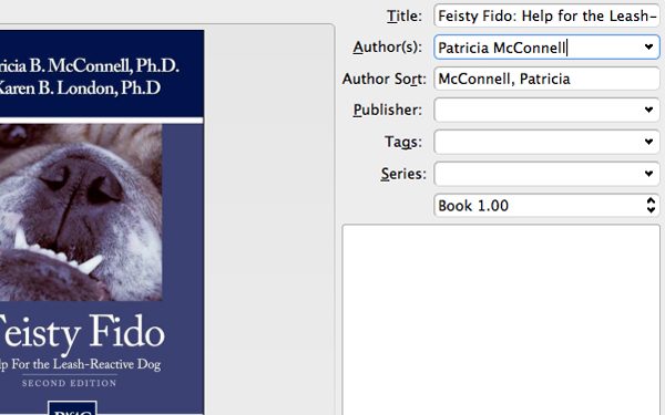 Editar libros en calibre