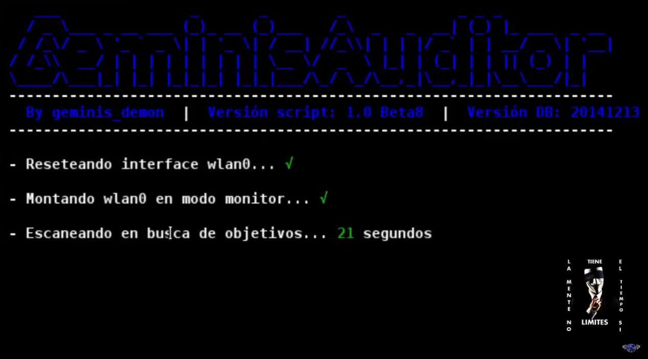 Auditora Géminis en Wifislax