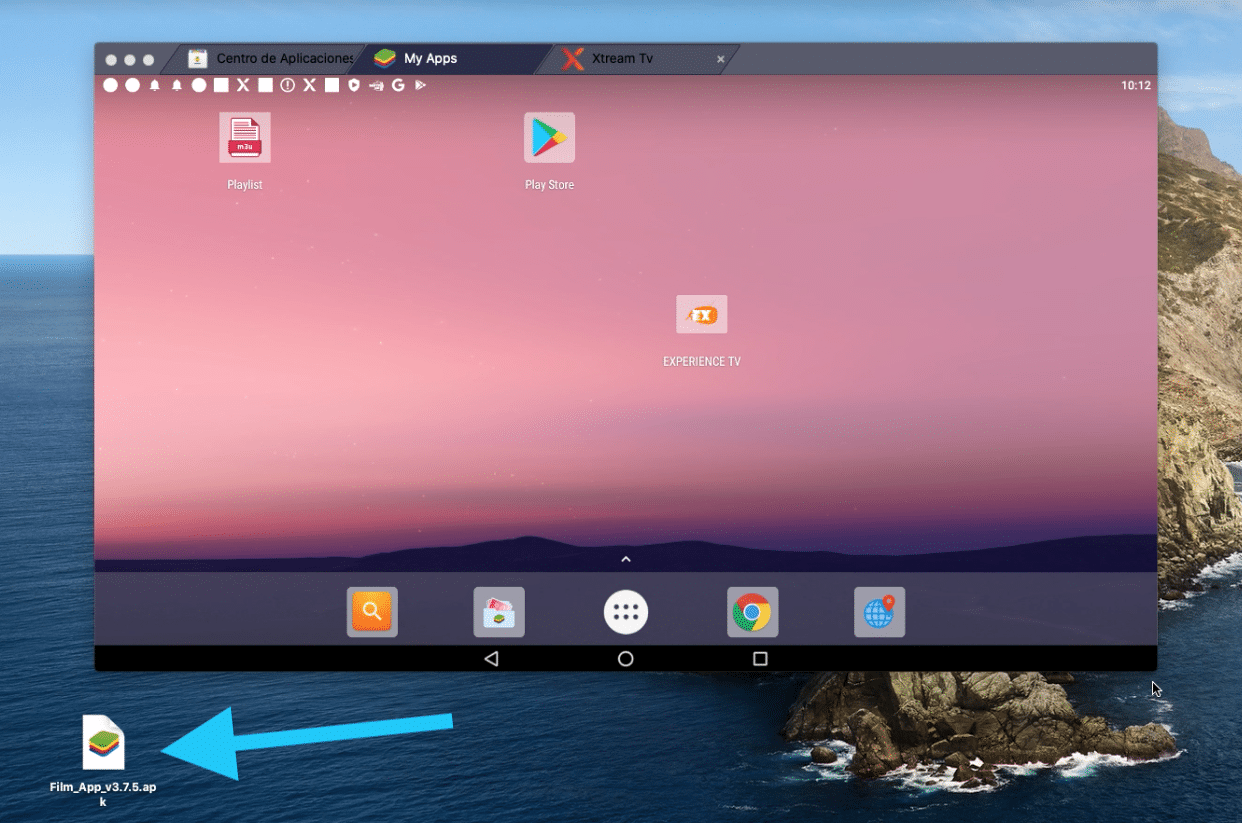 instalar pelicula apk para pc