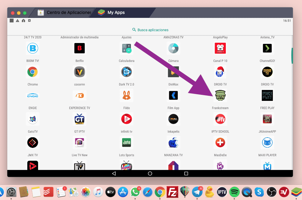 Frank Stream para Mac