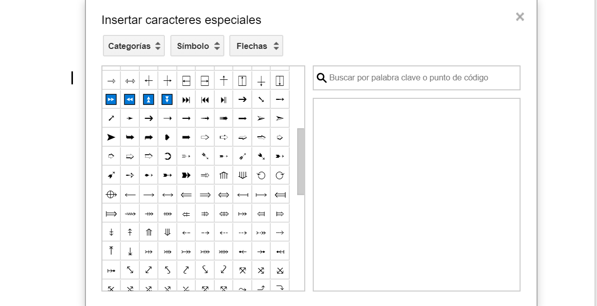 Agrege caracteres especiales