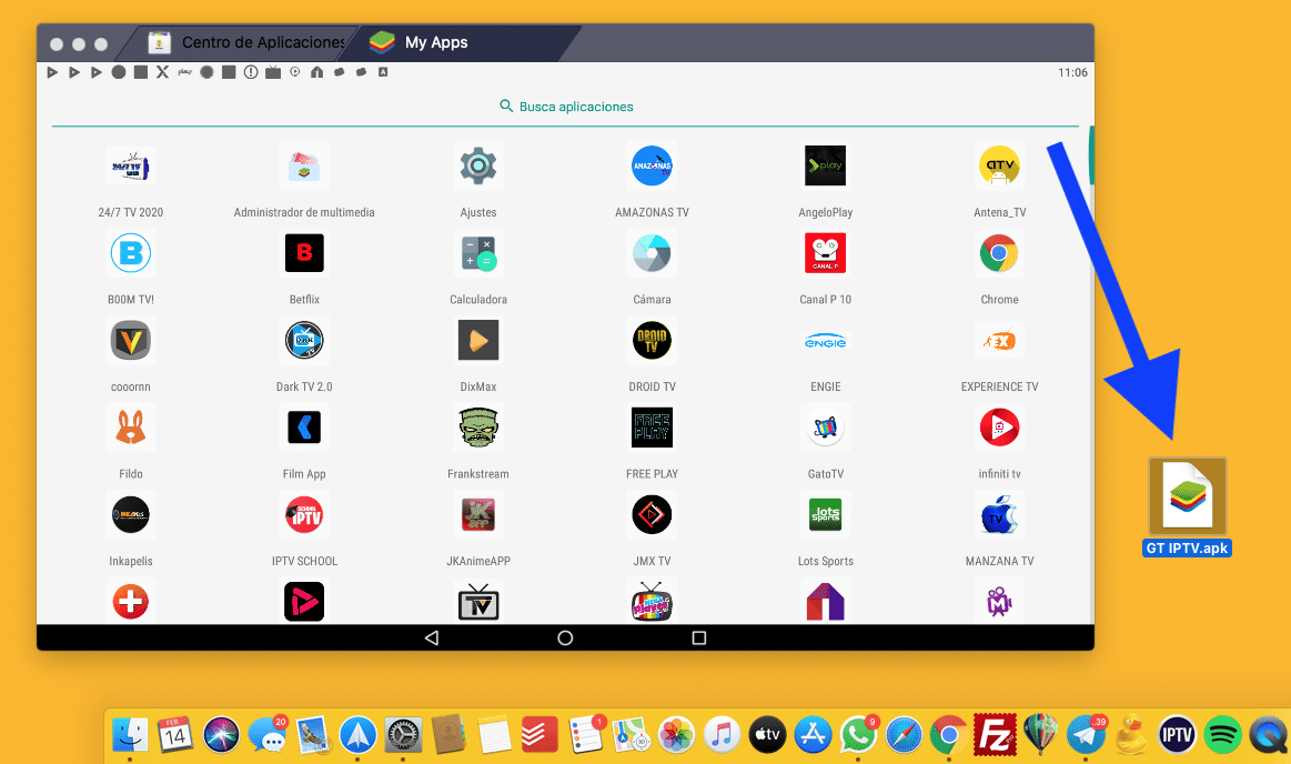 GT IPTV para PC Windows Mac