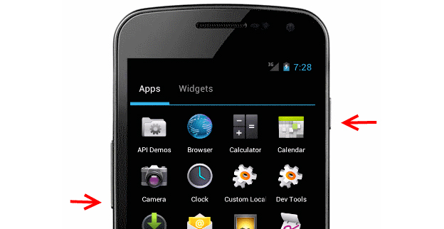 tomar una captura de pantalla