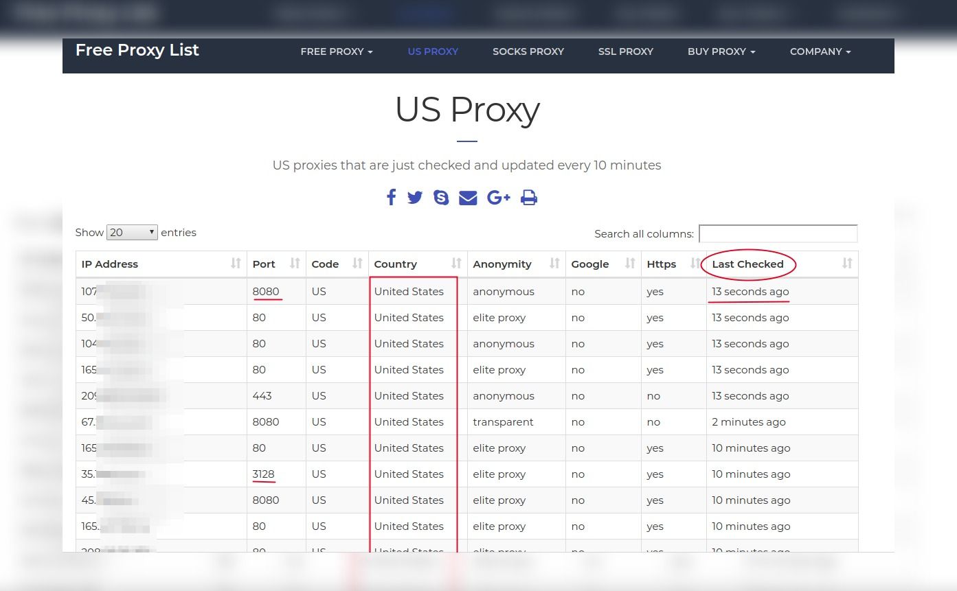 mega-proxies gratis