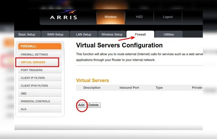 Módem Arris DG860 cómo editar la contraseña