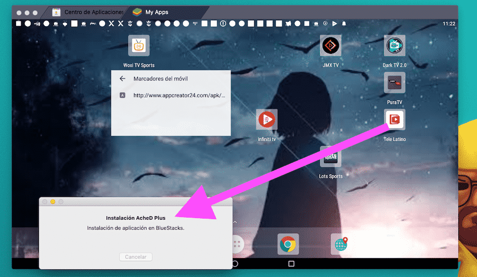 Instalar Ached Plus en Mac