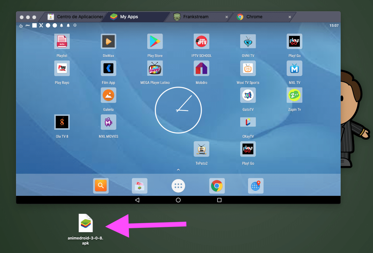 Instalar Animedroid en Windows