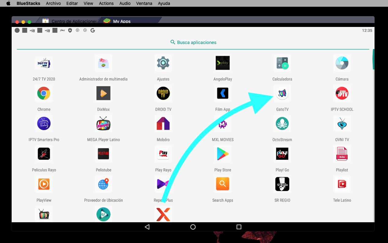 Instalar Gato TV en Mac
