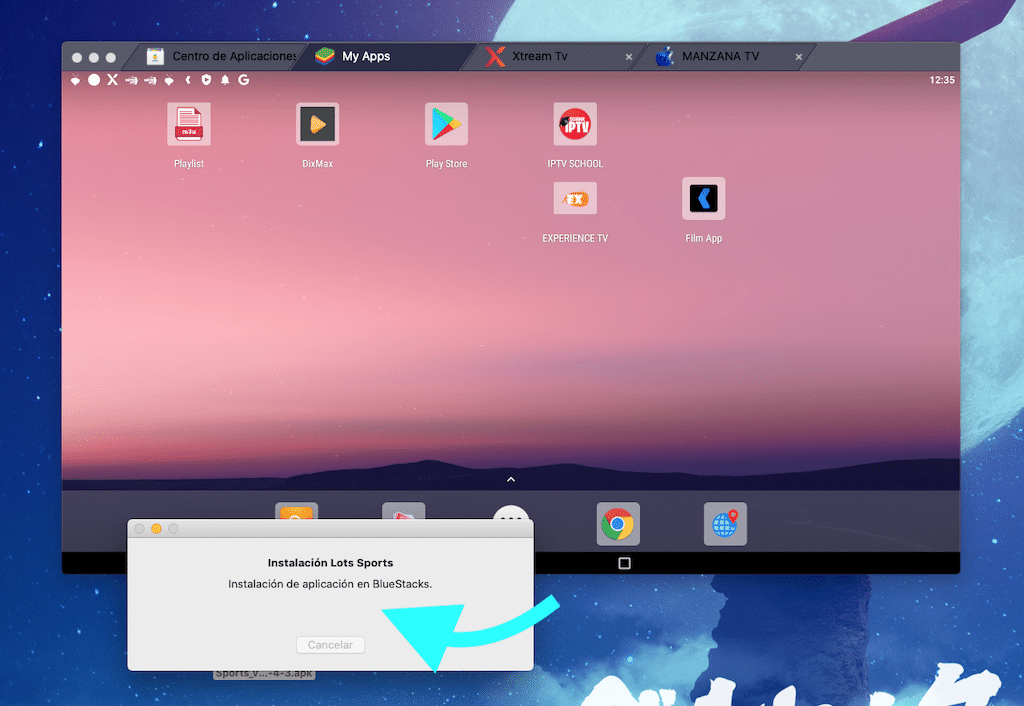 Instalar Lots Sports en PC con Windows