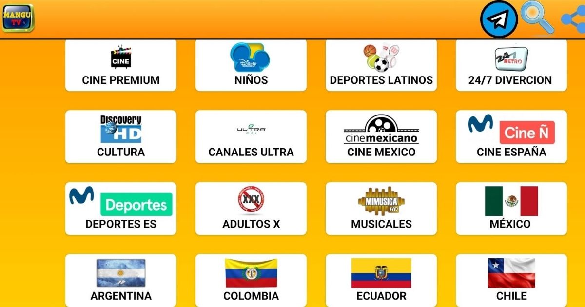 instalar televisión manga