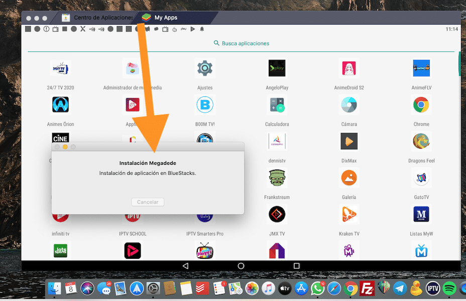 Cómo instalar Megadede APK en PC