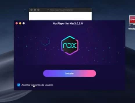instalar nnox player para catalina